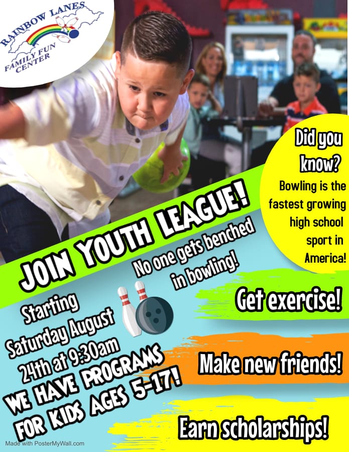 Youth League flyer